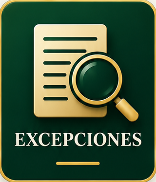 Excepciones